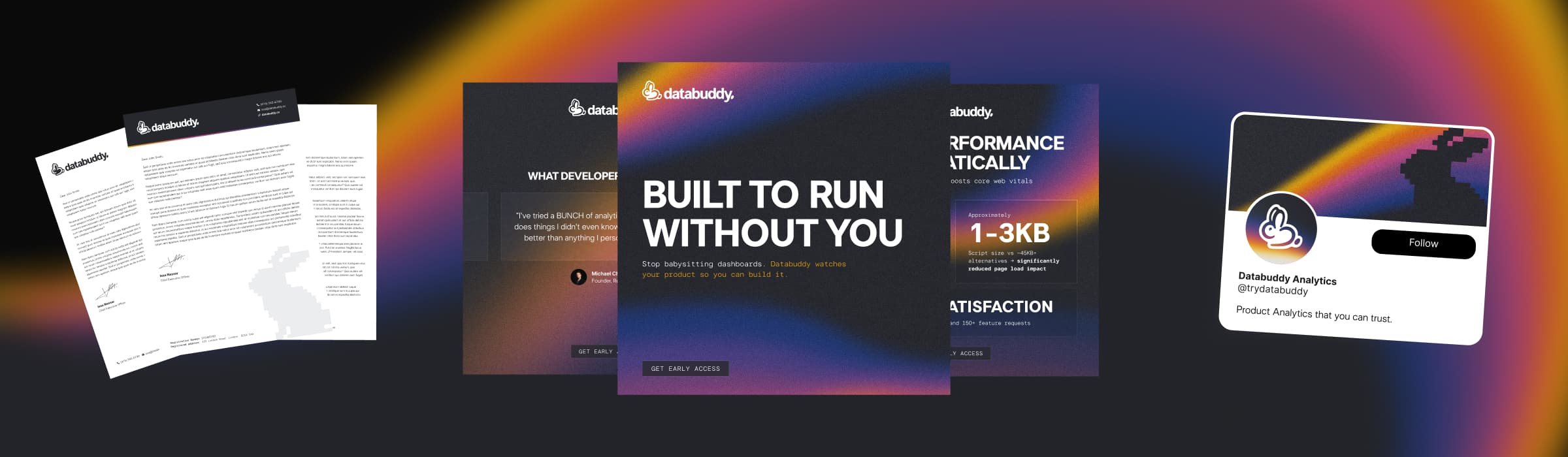 DATABUDDY brand identity — Analytics / Brand