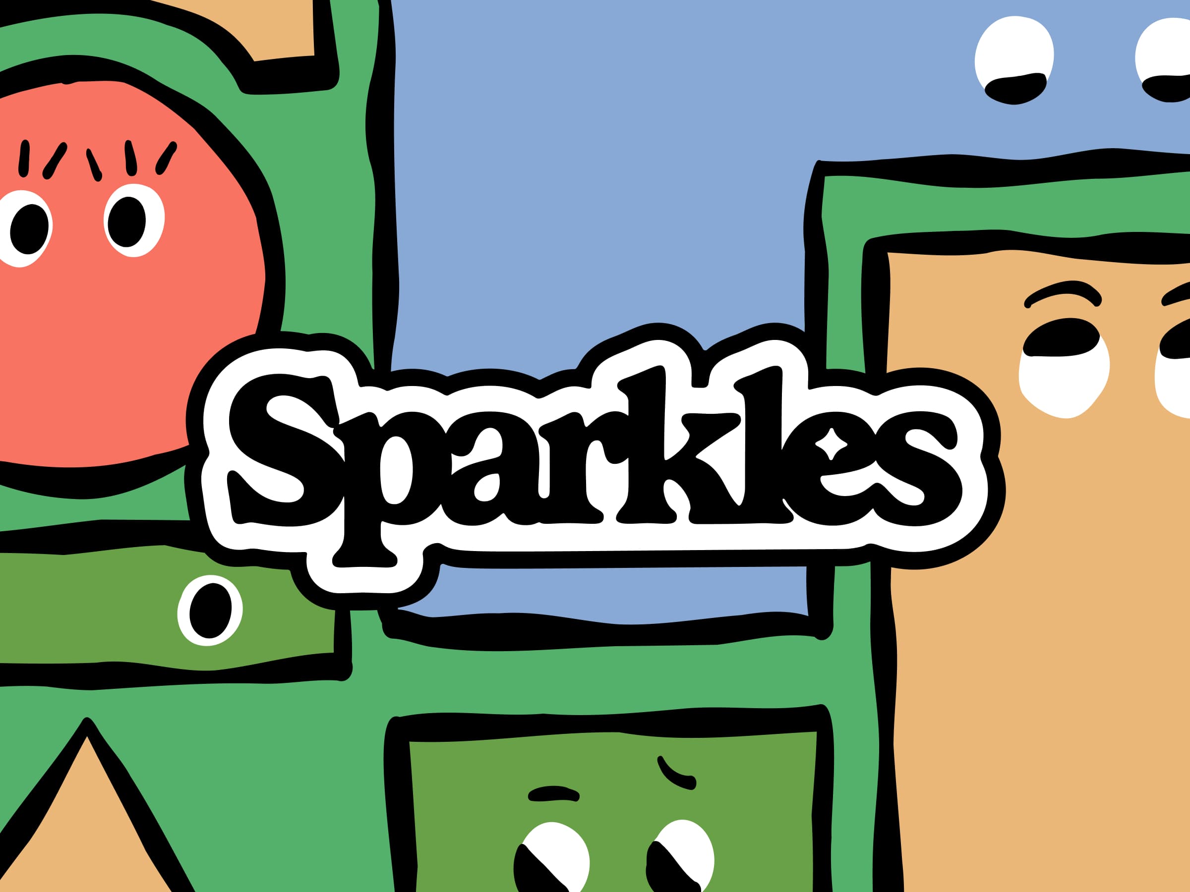 SPARKLES brand identity by Happy Pizza Studio
